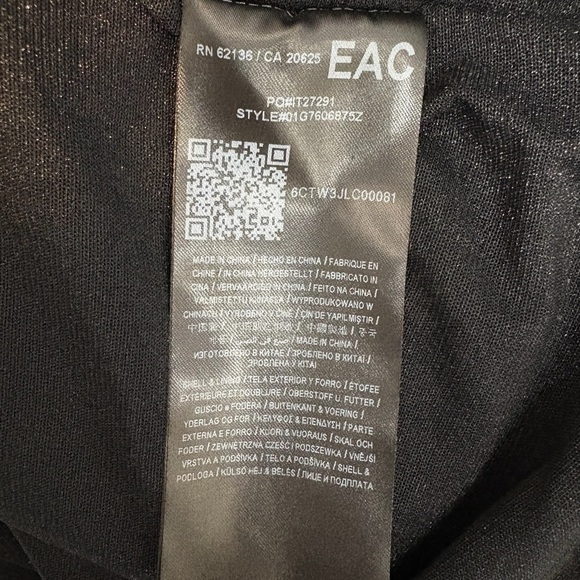 NWOT, Marciano by Guess, Black & Gold Paisley Pattern Dress, Small - Picture 9 of 11